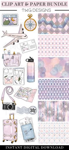 Mini Collection, Explore Mini Collection - TWG Designs Twg Designs, Digital Scrapbook Stickers, Scrapbooking Original, Bullet Journal Mood Tracker Ideas, Cute Easy Doodles, Scrapbook Clipart, Sticker Transparent