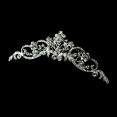 Floral Bridal Comb, Wedding Tiara Veil, Tiaras Jewellery, Elegant Weddings, Floral Crowns, Bridal Comb, Wedding Tiara