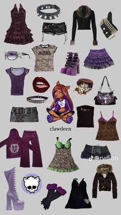 Monster High Aesthetic Outfit, Monster High Halloween Costumes, Monster High Cosplay, Monster High Costume, Monster High Clothes, Wolf Costume, Monster High Pictures, Bratz Inspired Outfits