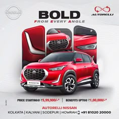 an advertisement for the upcoming suv is shown