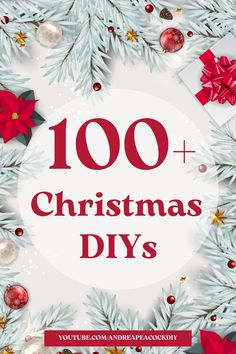 Learn to make Christmas wreaths, Christmas ornaments and so much more, using all supplies from Dollar Tree! These Christmas DIYs are budget friendly and so easy for anyone to make. Make Christmas Wreaths, Dollar Tree Christmas Crafts, Wreaths Christmas, Dollar Tree Christmas, 100 Dollar, Tree Christmas, Christmas Crafts Diy, Dollar Tree, Budget Friendly