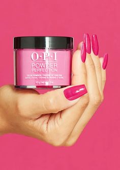 The Dipping Powder Trend Your Nails Need, Now Available in 25 New Shades - Blog | OPI Watermelon Dip, Red Nail Polish, Lovely Lavender