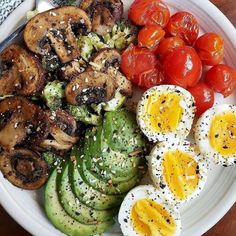 Healthy Food Dishes, Makanan Diet, Healthy Food Motivation, Keto Food, Healthy Meal Prep, Food Menu, Keto Diet Recipes, Healthy Lunch, Recipe Book