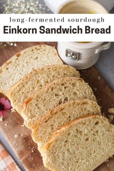 Einkorn Sourdough Sandwich Bread  - The Duvall Homestead Sourdough Sandwich Loaf, Sourdough Sandwich Bread Recipe, Pullman Loaf, Einkorn Bread, Sourdough Sandwich Bread, Fermented Bread, Einkorn Recipes, Sourdough Bread Sandwiches