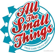 the logo for all the small things true care tri - trt bras, which is