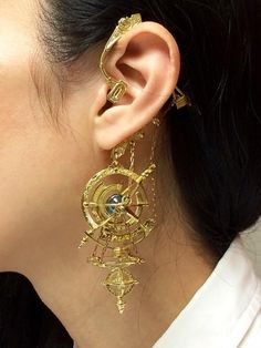 Ear Rings, Fantasy Jewelry, Diy Schmuck, Fantasy Clothing, Fantasy Fashion, Jewelry Inspo, Pretty Jewellery, Cute Jewelry, Jewelry Inspiration