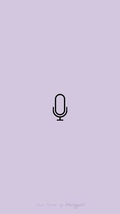 a purple background with a black and white image of a microphone on the left side