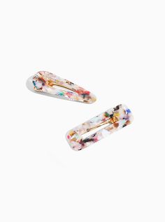 A matching set of resin hair clips will add a playful touch to your next ensemble that feature colorful teardrop and rectangle designs. Pack of 2. Clip closures. Man-made materials. Imported. The best plus size women's multicolored resin hair clip pack - of 2 hats & accessories in multi. Torrid is your destination for the freshest spring and summer styles. Cricket Machine, Resin Hair Clips, Care Accessories, Leopard Hair, Bow Ideas, Headband Wrap, Hair Coils, Resin Jewelry Diy, Blue Floral Top