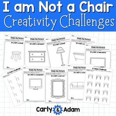 i am not a chair activity pack for creativity challenges