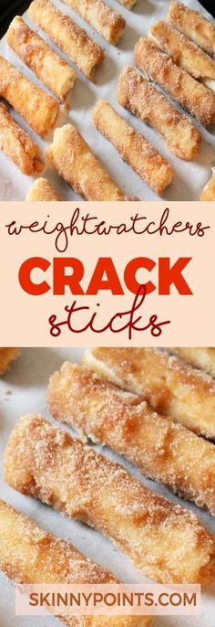 Crack Sticks - Weight watchers smart Points Friendly Fancy Bars, Ww Deserts, Desert Ideas, Weight Watchers Snacks, Tasty Snacks