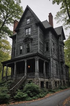 Ghostly Encounters: Tour Connecticut’s Most Haunted Places Creepy Farmhouse, Creepy Haunted House, Haunted Locations, New England Gothic, Ghost Hunting Equipment, Gothic Cottage, Creepy Old Houses, Real Haunted Houses