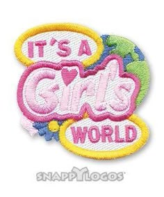 it's a girl world patch