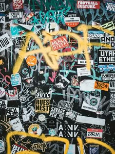 Grunge Graffiti over Stickers Wall Mural-Wall Mural-Eazywallz Words Graffiti, Graffiti Font Alphabet, Graffiti Logo Design, Graffiti Art Drawings, Graffiti Font Style, Aesthetic Graffiti, Grunge Graffiti, Free Graffiti Fonts, Graffiti Aesthetic