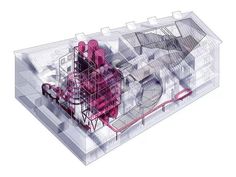 Architect Sketchbook, Folding Architecture, Bubble Diagram, Car Factory, Photoshop Rendering, Urban Housing, Concept Development