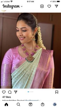 Khazana Jewellery, Pearl Bridal Jewelry Sets, Beaded Wedding Jewelry, Allu Arjun Hairstyle, Silver Jewelry Accessories, Antique Necklaces Design, Wedding Saree Collection, Antique Jewellery Designs, Tanzanite Jewelry