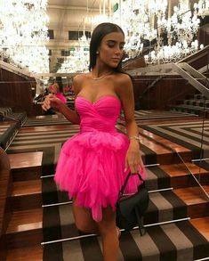 SP1514,Sexy Homecoming Dress,Short Graduation Dress，Hot Pink Layered Homecoming Dresses · SofieProm · Online Store Powered by Storenvy Hot Pink Homecoming Dresses, Short Graduation Dress, Hot Pink Homecoming, Hot Pink Homecoming Dress, Junior Girl Dresses, Short Graduation Dresses, Homecoming Dress Short, Looks Pinterest, Pink Homecoming