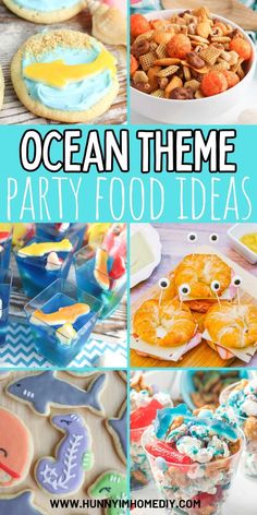 ocean themed party food ideas for kids