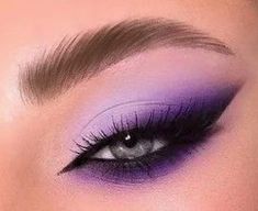 Purple Makeup Looks, Vampire Bride, Prom Eye Makeup, Cute Eye Makeup, Make Up Inspiration