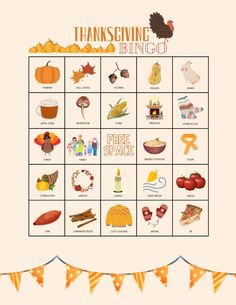 a thanksgiving themed printable game for kids