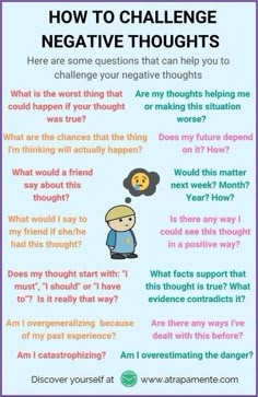 Challenge Negative Thoughts, Uppfostra Barn, Cognitive Therapy, Therapy Techniques, Mental Health Counseling, Counseling Activities, Mental Health Therapy, Therapy Counseling, Counseling Resources