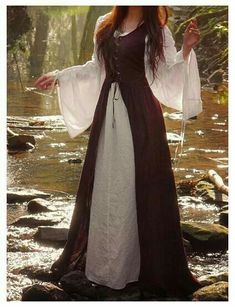 Medieval Dress, Medieval Clothing, Party Dress Long Sleeve, Fantasy Dress