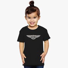 Bentley Logo Toddler T-shirt Kids Songs With Actions, Big Sister Gifts, Printing Company, T Shirt Printing, Kids Songs, Lana Del Rey, Toddler Girl, Tshirt Dress, Volkswagen