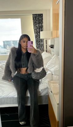 Winter Baddie, Ootd Inspo, Cozy Chic, Cozy Fall, Winter Looks, Cute Fits, Pretty Woman, Random Things, Fashion Inspo Outfits