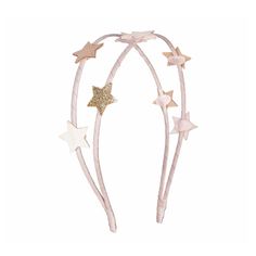 Our double headband features two bands of shimmering stars, perfect for adding a touch of elegance to any party outfit! Wrapped in soft pink ribbon, this headband is designed to provide a comfortable fit for little heads. Matching clips also available. Made using recycled felt, glitter and PU. Not suitable for children under 36 months due to small parts. Style code: H2274P Double Headband, Sparkling Stars, Zambia, Make A Wish, Pink Ribbon, Kids Hairstyles, Uganda, Soft Pink, Enchanted