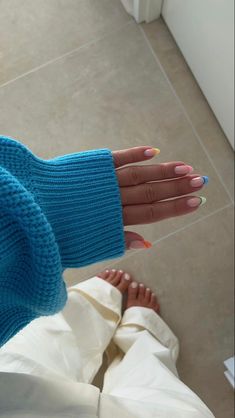 Cruise Nails, Ugg Classic Mini Ii, Spring Break Nails, Barefoot Dreams Blanket, Beachy Nails, Nails Art Ideas, Spring Acrylic Nails, Broken Nails