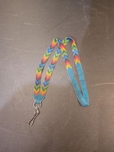 Loom Beaded Lanyard or Badge Holder. #10 silverlined Czech beads.  19" long measured from the back of the neck to the bottom of the metal clip Beaded Lanyards, Czech Beads, Badge Holders, Badge Holders Lanyard, Lanyard, Loom, Accessory Gift, Beads, Electronic Accessories