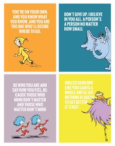 dr seuss and the cat in the hat comic book quotes, cartoon memes, person