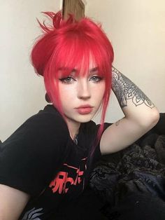 Kid Hairstyles, Teal Hair, Dyed Hair Inspiration, Girls With Red Hair, Girls Braids, Scene Hair, Dye My Hair