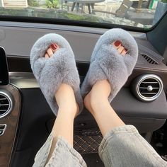 🌟 Cozy Chic: Chunky Fur Slippers 🍂 Warmth with Style: Indulge in comfort and style with the Chunky Fur Slippers, a perfect blend of coziness and fashion. These slippers are ideal for those who crave a plush retreat for their feet while making a chic statement in loungewear. ✨ Superior Comfort: Meticulously crafted to ensure top-notch quality and softness, these chunky fur slippers provide exceptional comfort and a luxurious feel. Whether you're unwinding after a long day, working from home, or Soft Texture Slip-on Winter Slippers, Comfy Soft Slippers For Relaxation, Comfortable Winter Slippers With Soft Texture, Winter Comfortable Slippers With Soft Texture, Winter Indoor Slippers With Soft Texture, Cozy Slippers For Relaxation, Soft Snug Slippers For Casual Wear, Comfy Soft Slippers For Lounging, Soft Casual Slippers With Snug Fit