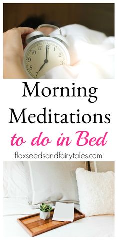 Start your morning off right with these easy meditations you can do in bed, while lying down. These 6 ways to meditate in bed are great for beginners and early morning risers. Morning Meditation Routine, How To Meditate For Beginners Mornings, How To Meditate For Beginners Before Bed, How To Meditate For Beginners, Morning Meditation For Beginners, Meditation Beginners, Bed Meditation, Morning Meditations, Ways To Meditate