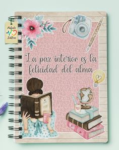 Regalos libretas cuadernos planners personalizados Book Cover