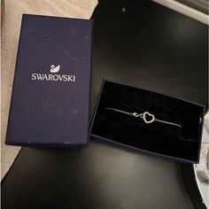 Swarovski Brand New Never Worn Perfect Condition Comes With The Box! Send Offers! :) (I Meant To Buy It In Gold) Swarovski Infinity Bracelet, Swarovski Jewelry Gold, Swarovski Bracelet Gold, Elegant Silver Heart Bracelet For Birthday Gift, Elegant Silver Heart Bracelet For Birthday, Elegant Heart-shaped Bracelets For Birthday Gift, Elegant Heart Bracelet For Birthday Gift, Elegant Heart-shaped Bracelet For Birthday Gift, Elegant Heart-shaped Bracelet For Birthday