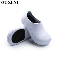 Anti-collision Steel Head Chef Shoes Hotel Kitchen Anti-Slip Waterproof Oil-proof Working Shoes Chef Shoes, Kitchen Safety, Hotel Kitchen, Restaurant Kitchen, Safety Shoes, Chef, Hotel