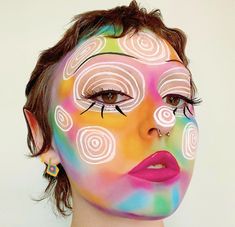 Artsy Makeup, Edgy Makeup, Makeup Tattoos