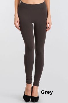 You will love these extra soft leggings! They are 70% viscoe, 20% nylon and 10% Spandex. Trendy Full-length Elastane Leggings, Basic Stretch Activewear For Fall, Seamless Leggings For Loungewear, Basic Stretch Leggings For Loungewear, Casual Comfort Stretch Leggings With Soft Touch, Fitted Soft Touch Leggings For Loungewear, Soft Touch Fitted Leggings For Loungewear, Comfort Stretch Solid Elastane Legwear, Comfort Stretch Elastane Legwear