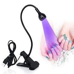 UV Light for Nails, Mini UV Lamp for Gel Nails LED Curing Lamp with Flexible ... Uv Nail Lamp, Light Nails, Led Light Fixtures, Led Nail Lamp, Nail Dryer, Uv Nails, Viria, Nail Lamp, Nails Polish