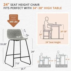 Trent Austin Design® Hambrook Bar & Counter Stool - Wayfair Canada Barstools Modern, Chairs For Kitchen Island, Leather Barstools, Grey Kitchen Island, Small Bedroom Furniture, Faux Leather Chair, Stools With Backs, Counter Height Bar, Counter Chairs