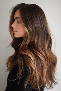 53+ California Brunette Hair Ideas California Brunette Hair, California Brunette, Brunette Balayage Hair, Brown Hair Balayage, Balayage Brunette, Light Brown Hair, Hair Color Trends