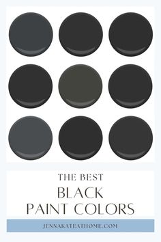 the best black paint colors for your home