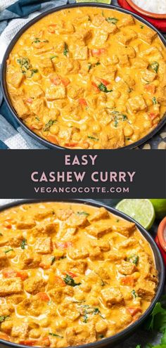 an easy and tasty dish made with cashew curry