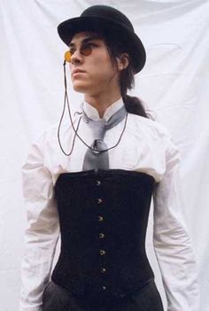 Male Corset, Introduction Post, Corset Costumes, Corset Outfit, Corset Fashion, Grad School, Drawing Clothes, Keep Trying