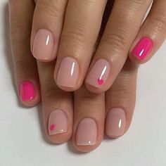 Nails Art Designs, Minimal Nails, Orange Nails, Fancy Nails