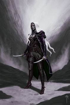 Drow Female, Elf Rogue, Elf Girl, Fiction Idea, Dark Elf, Dungeons And Dragons Homebrew