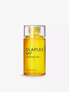 Dramatically repairing, protecting, and strengthening tresses, OLAPLEX’s formula works at a molecular level to repair broken bonds. That’s where the N°7 Bonding Oil comes in. Designed to increase shine, softness, colour vibrancy, and manageability, the vegan, highly concentrated oil minimises flyaways and frizz while protecting locks from heat reaching up to 450°. Pretty incredible, right – we certainly think so. Oaplex Hair Oil, Loreal Hair Oil Products, Opalex Hair Bonding Oil, Oplex Hair Oil, Olaplex No 7 Oil, Olaplex Bonding Oil, Hair Grow Oil, Bonding Oil, Oil For Curly Hair