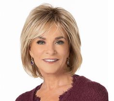 Toni Brattin Effortless Layered Bob Wig - QVC.com Layered Bob Wig, Feathered Hair Cut, Wigs For White Women, Layered Bob, Lace Material, Feathered Hairstyles, Bob Wig, Cool Fits, Wig Cap