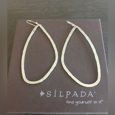 Silpada Sterling Silver Earrings One Of The Most Popular Styles 925 Hammered Sterling Silver New Condition! Never Been Worn! Note From Seller: These Earrings Are Brand New Even Though They Do Not Have Tags On Them. There Are No Tags On Silpada Jewelry When Purchased New. Hammered Metal Jewelry Homemade, Hammered Metal Jewelry, Jewelry Homemade, Silpada Earrings, Sterling Silver Earrings Handmade, Handmade Silver Jewelry, Silpada Jewelry, Silver Earrings Handmade, Hammered Sterling Silver